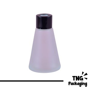 Botol Kaca Diffuser Tutup Hitam
