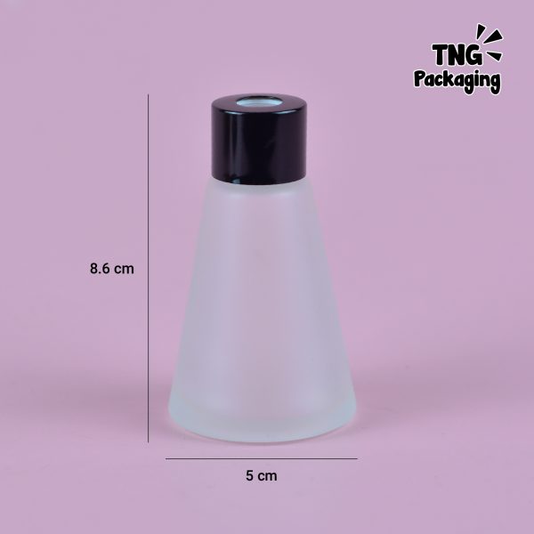 Botol Kaca Diffuser Tutup Hitam - Image 3