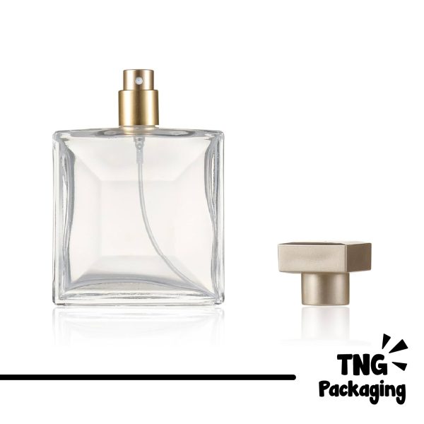 Botol Parfum Kotak - 50 ml