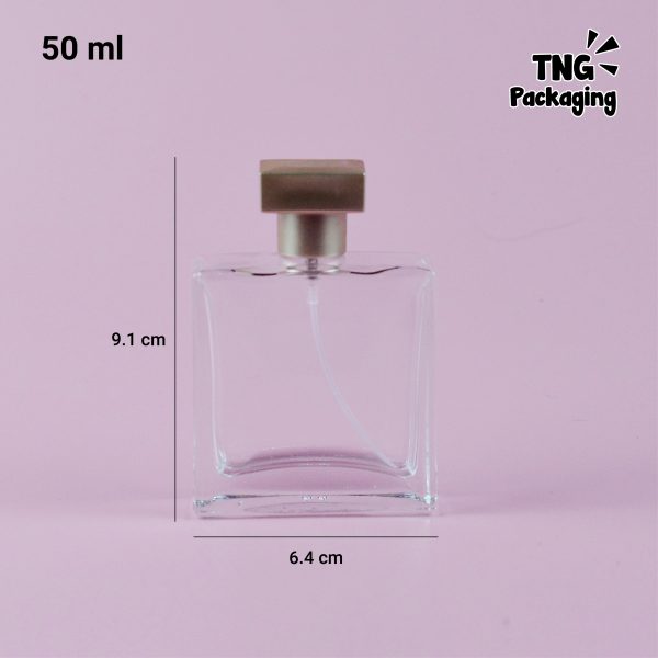Botol Parfum Kotak - 50 ml - Image 5