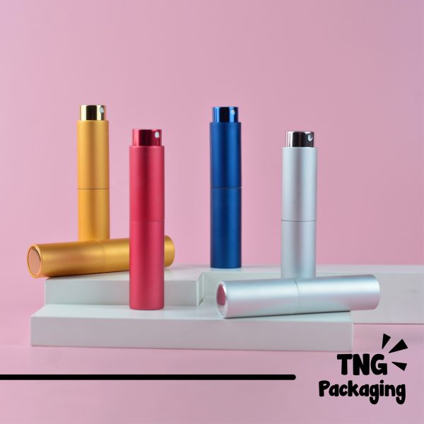 Botol Parfum Twist Aluminium - 10 ml - Image 2