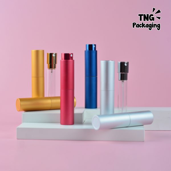 Botol Parfum Twist Aluminium - 10 ml - Image 3