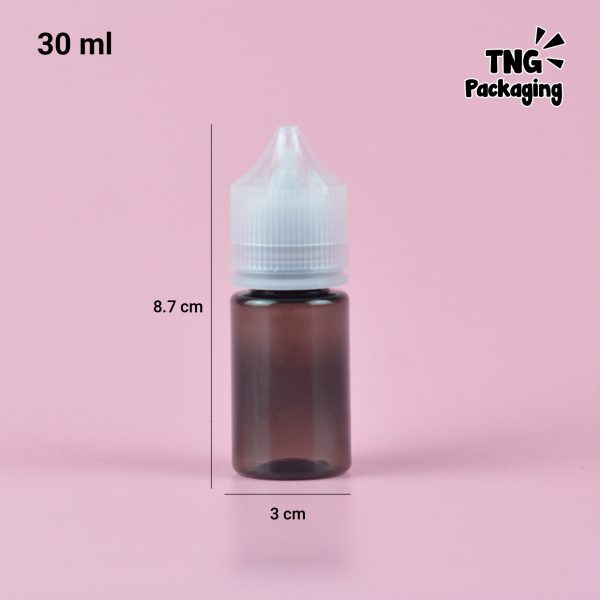 Botol Plastik Tetes Hitam - 30 ml - Image 5