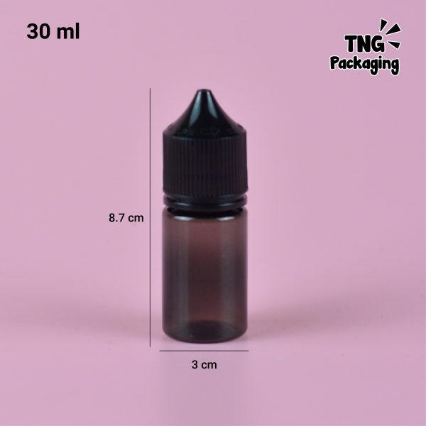 Botol Plastik Tetes Hitam - 30 ml - Image 3