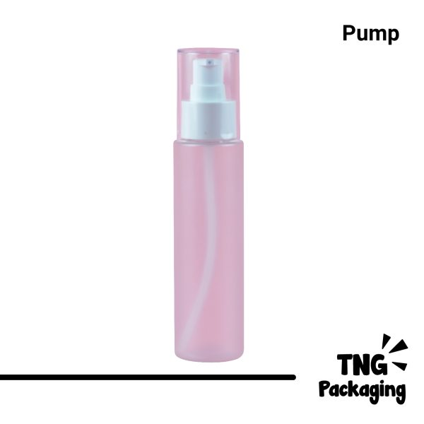 Botol Pump Plastik PET - 100 ml