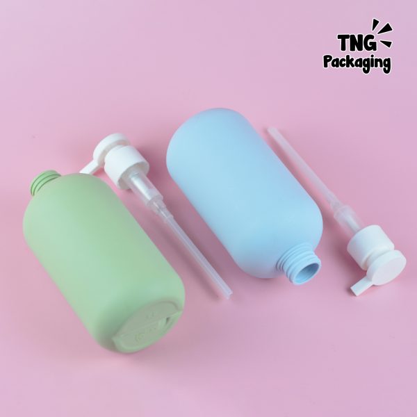 Botol Pump Plastik Pastel - 500 ml - Image 3