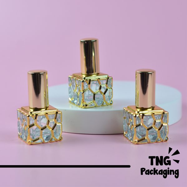 Botol Parfum Kotak Gold - 10 ml - Image 2