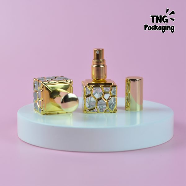Botol Parfum Kotak Gold - 10 ml - Image 4