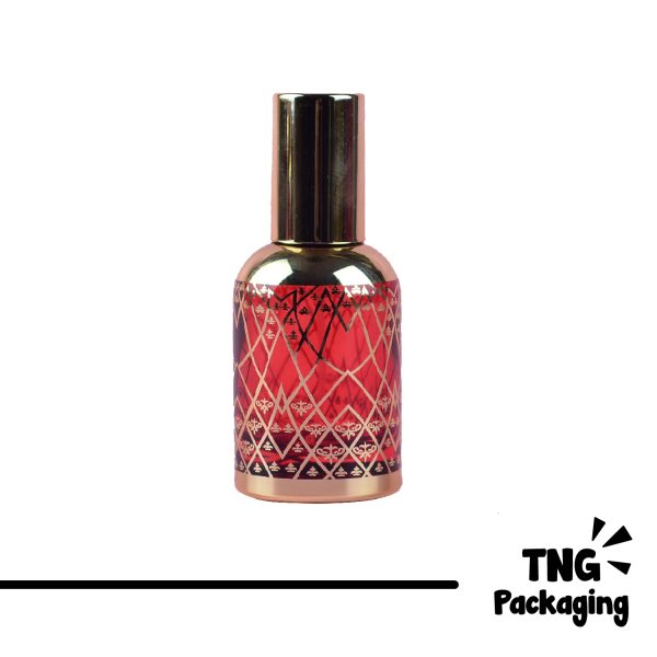 Botol Parfum Gold Merah - 30 ml