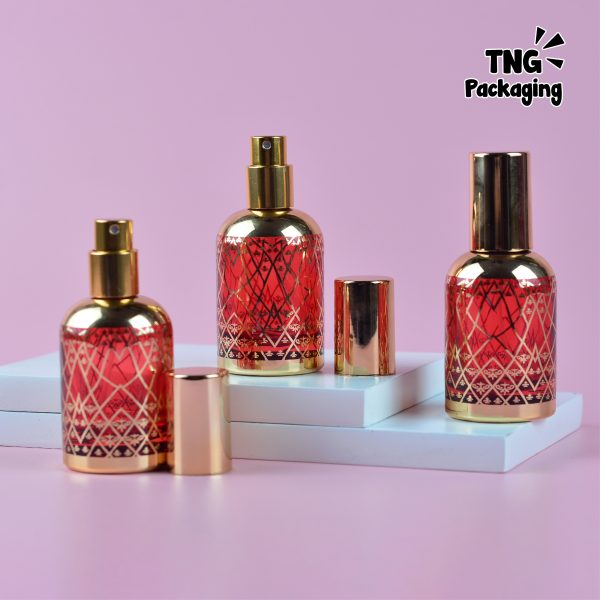 Botol Parfum Gold Merah - 30 ml - Image 5