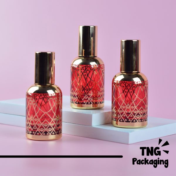Botol Parfum Gold Merah - 30 ml - Image 2