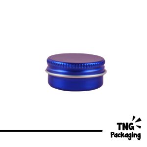 Jar Aluminium Biru Mini - 15 ml