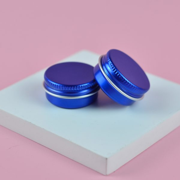 Jar Aluminium Biru Mini - 15 ml - Image 4