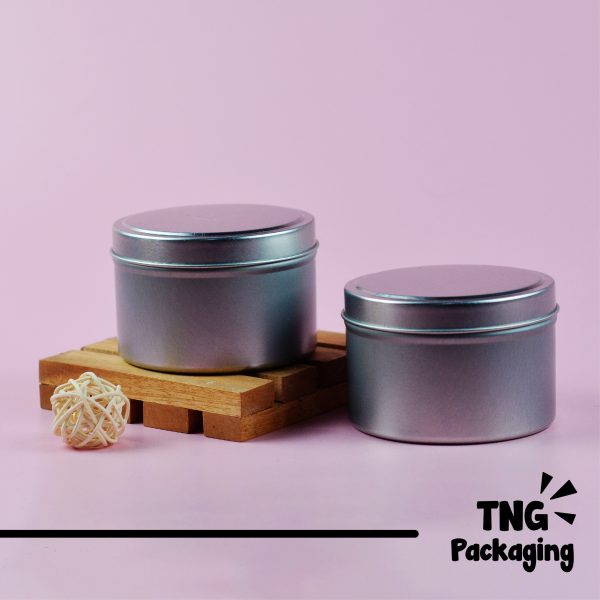 Jar Aluminium Silver - 150 ml - Image 2