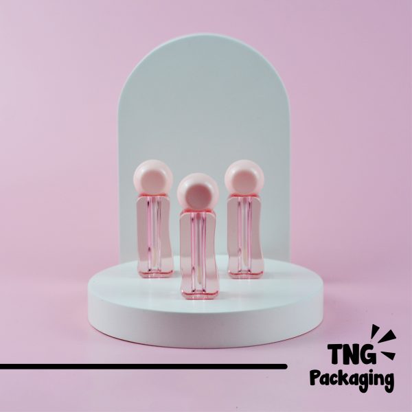Wadah Lipcare Pink Ulir - 3 ml - Image 2