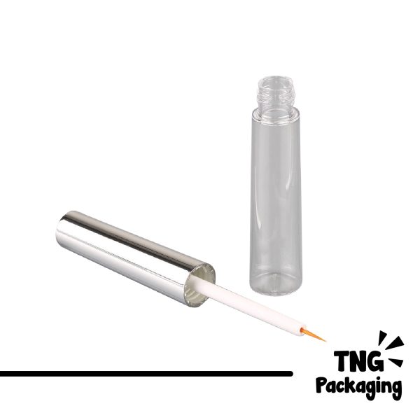 Wadah Makeup + Kuas Bening - 4 ml