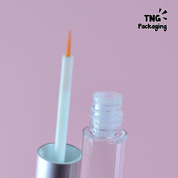 Wadah Makeup + Kuas Bening - 4 ml - Image 4
