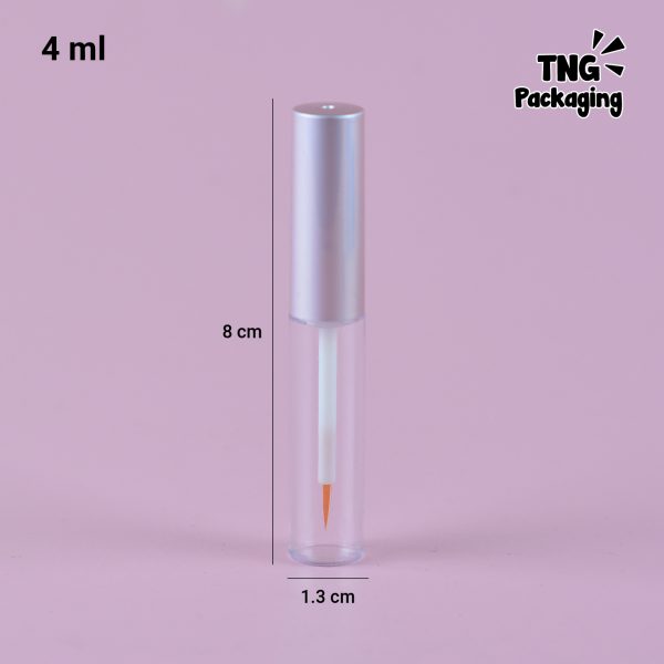 Wadah Makeup + Kuas Bening - 4 ml - Image 5