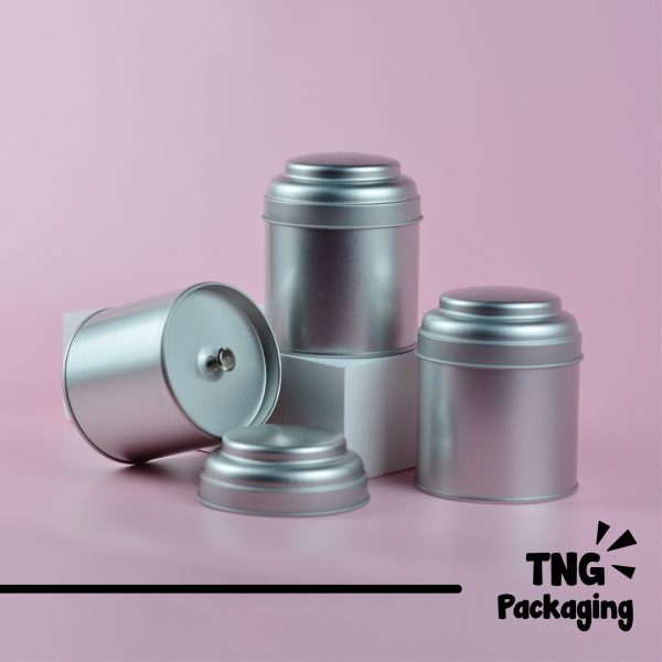 Jar Aluminium Silver Tutup Jamur - Image 2