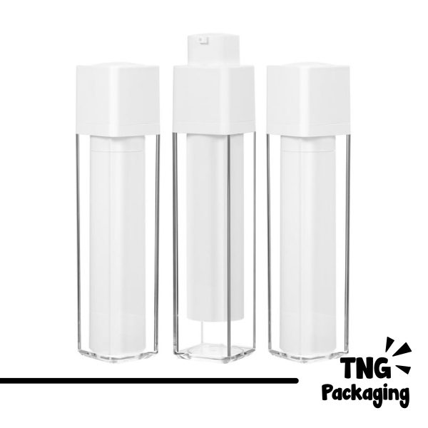 Botol Airless Spray Nautica Bening - 15ml 30ml 50ml