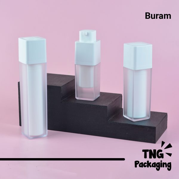 Botol Airless Spray Nautica Buram - 15ml 30ml 50ml - Image 2