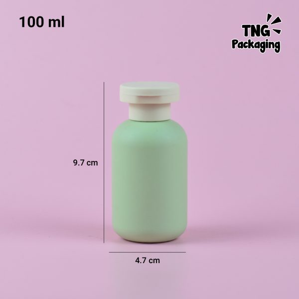 Botol Fliptop Hijau Pastel - 100 ml 300 ml - Image 5