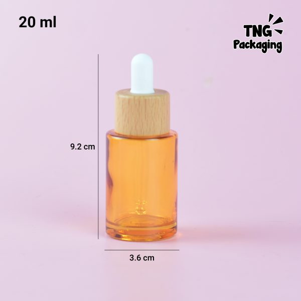 Botol Pipet Kaca Orange - 20ml 30ml - Image 3