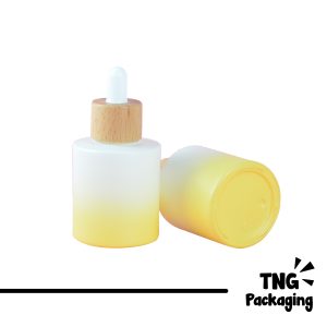 Botol Pipet Kuning Gradasi Kayu - 50 ml