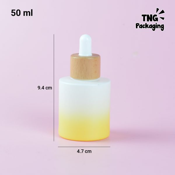 Botol Pipet Kuning Gradasi Kayu - 50 ml - Image 3