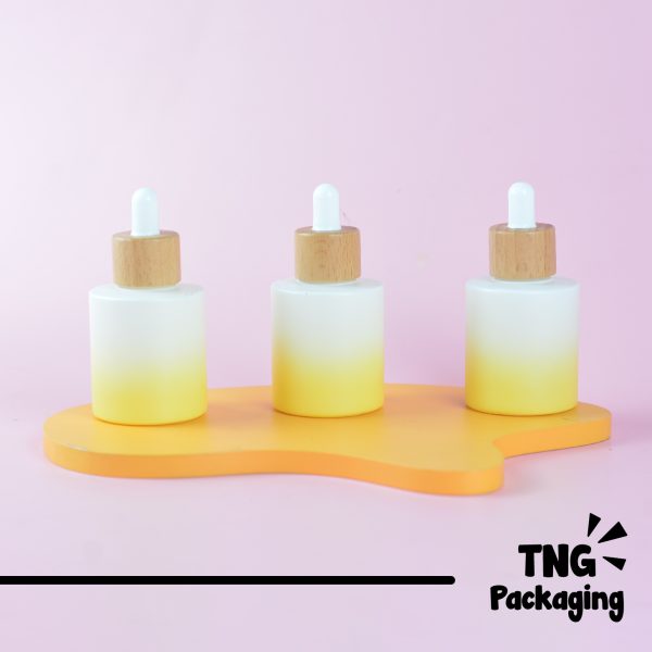 Botol Pipet Kuning Gradasi Kayu - 50 ml - Image 2
