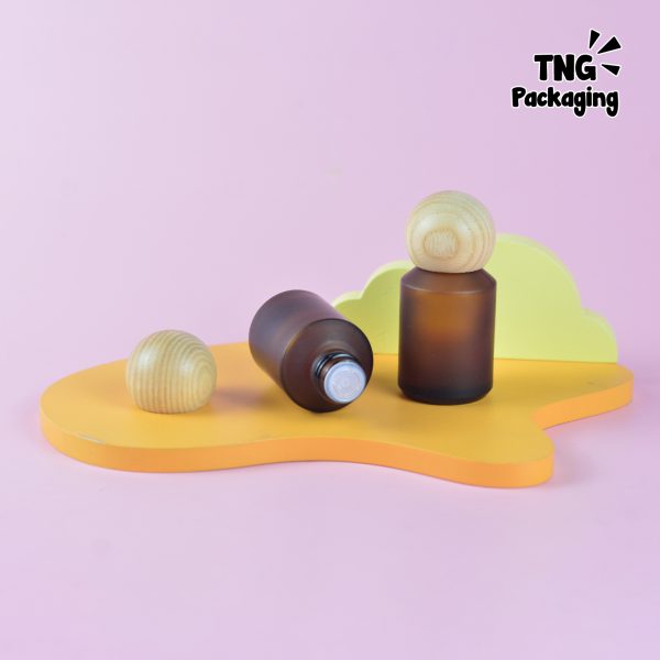Botol Dropper Amber Tutup Kayu - 30 ml - Image 6