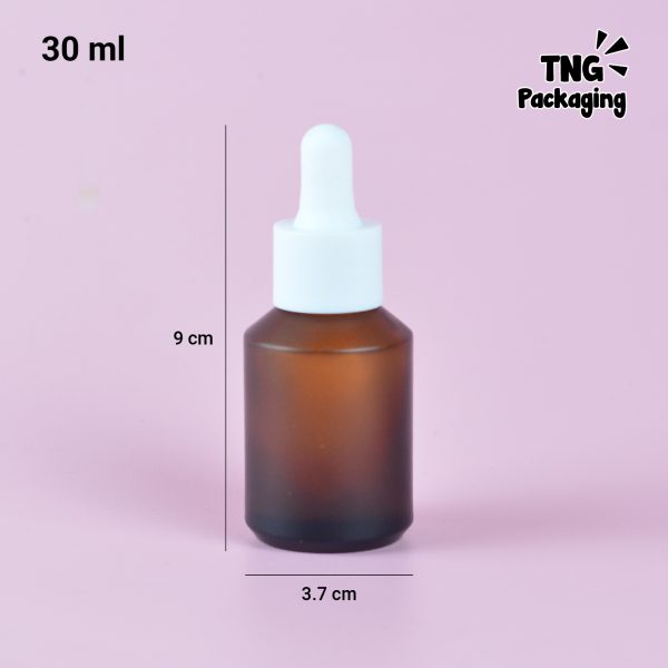 Botol Amber Pipet Putih - 30 ml - Image 3