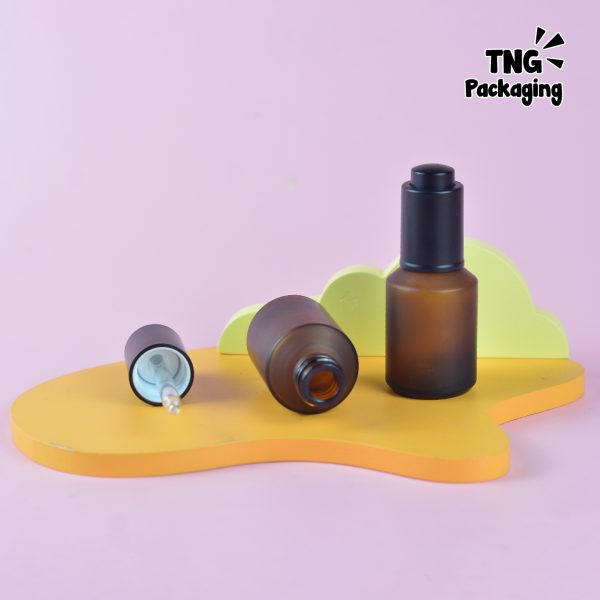 Botol Kaca Amber Tutup Tekan - 30 ml - Image 6