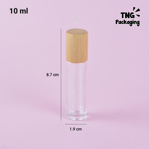 Botol Kaca Roll On Bening - 10 ml - Image 4