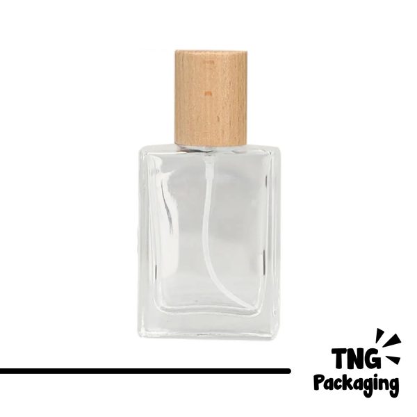Botol Parfum Tutup Kayu - 30 ml