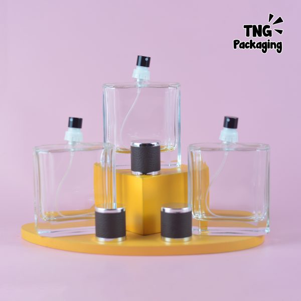 [SEMI PRESS] Botol Parfum Kotak Tutup Coklat - 100 ml - Image 3