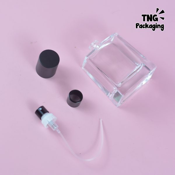 [SEMI PRESS] Botol Parfum Kotak Bening - 50 ml - Image 5