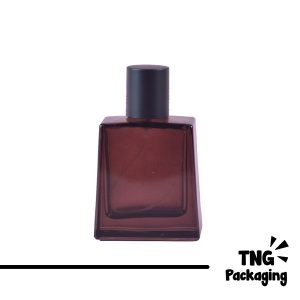 [SEMI PRESS] Botol Parfum Kotak Coklat - 50 ml