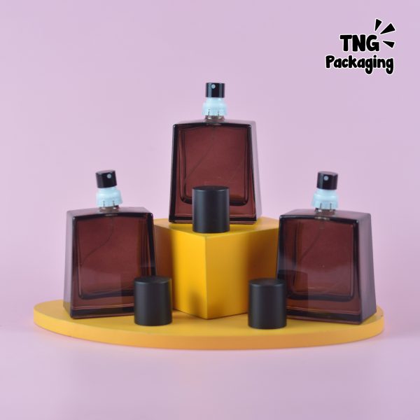 [SEMI PRESS] Botol Parfum Kotak Coklat - 50 ml - Image 3