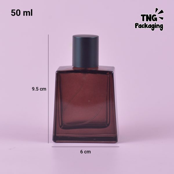 [SEMI PRESS] Botol Parfum Kotak Coklat - 50 ml - Image 6
