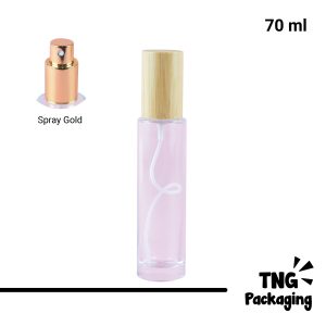 Botol Kaca Spray Gold - 70 ml