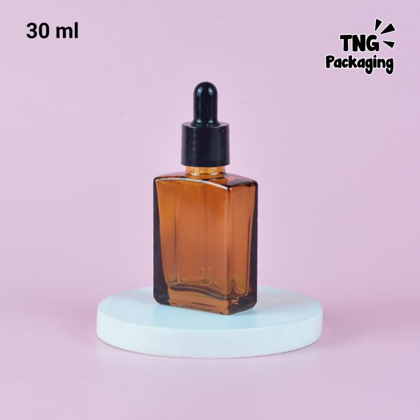 Botol Pipet Kaca Amber Kotak - 30ml 50ml 100ml - Image 7