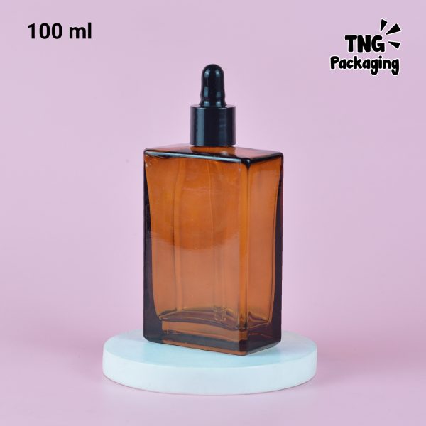Botol Pipet Kaca Amber Kotak - 30ml 50ml 100ml - Image 9