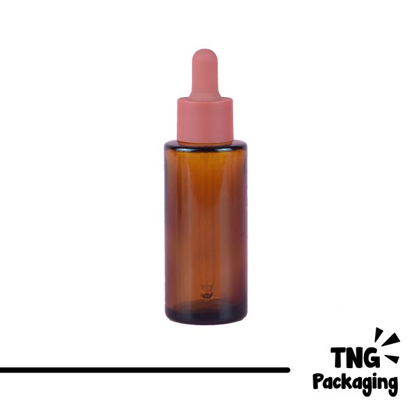Botol Pipet Kaca Amber - 20ml 30ml 50ml 60ml