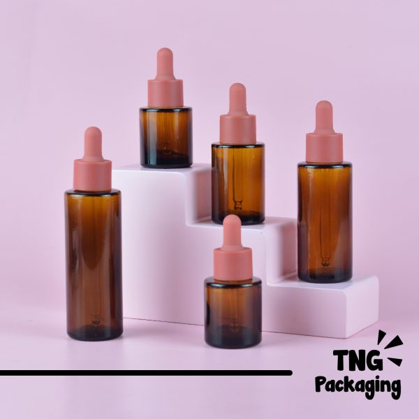 Botol Pipet Kaca Amber - 20ml 30ml 50ml 60ml - Image 2