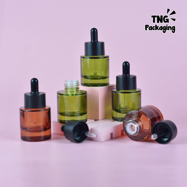 Botol Pipet Kaca Amber Hijau - 30 ml - Image 3