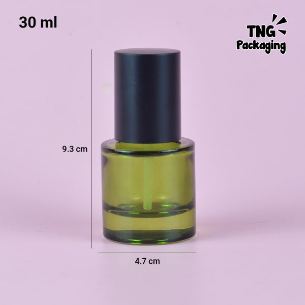 Botol Kaca Pump Amber Hijau - 30 ml - Image 6