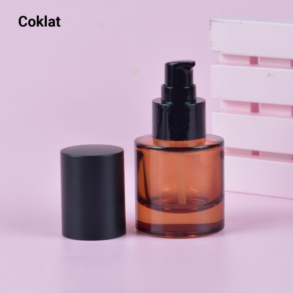 Botol Kaca Pump Amber Hijau - 30 ml - Image 7