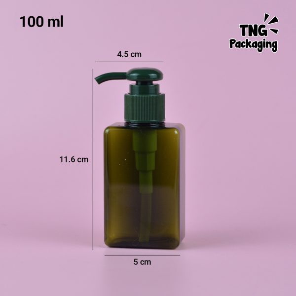 Botol Pump Plastik Kotak - 100 ml - Image 6