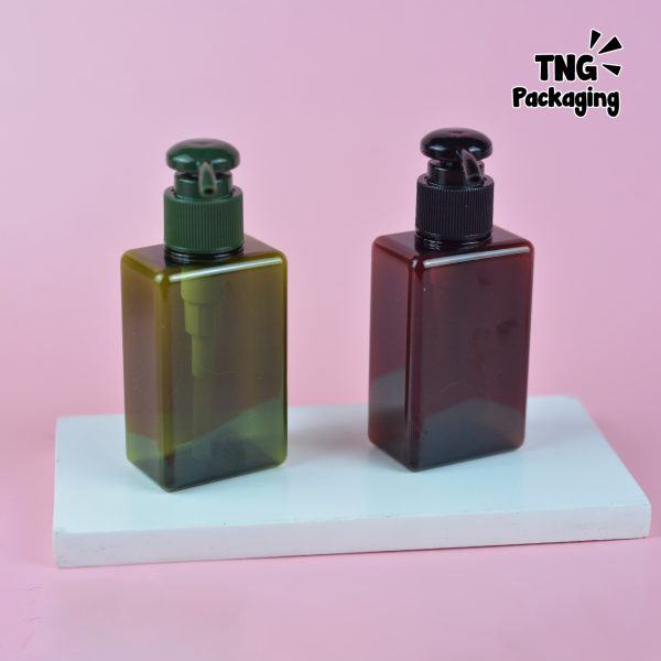 Botol Pump Plastik Kotak - 100 ml - Image 3